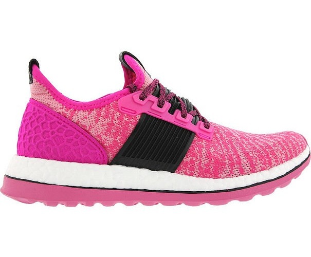 ladies pink running shoes