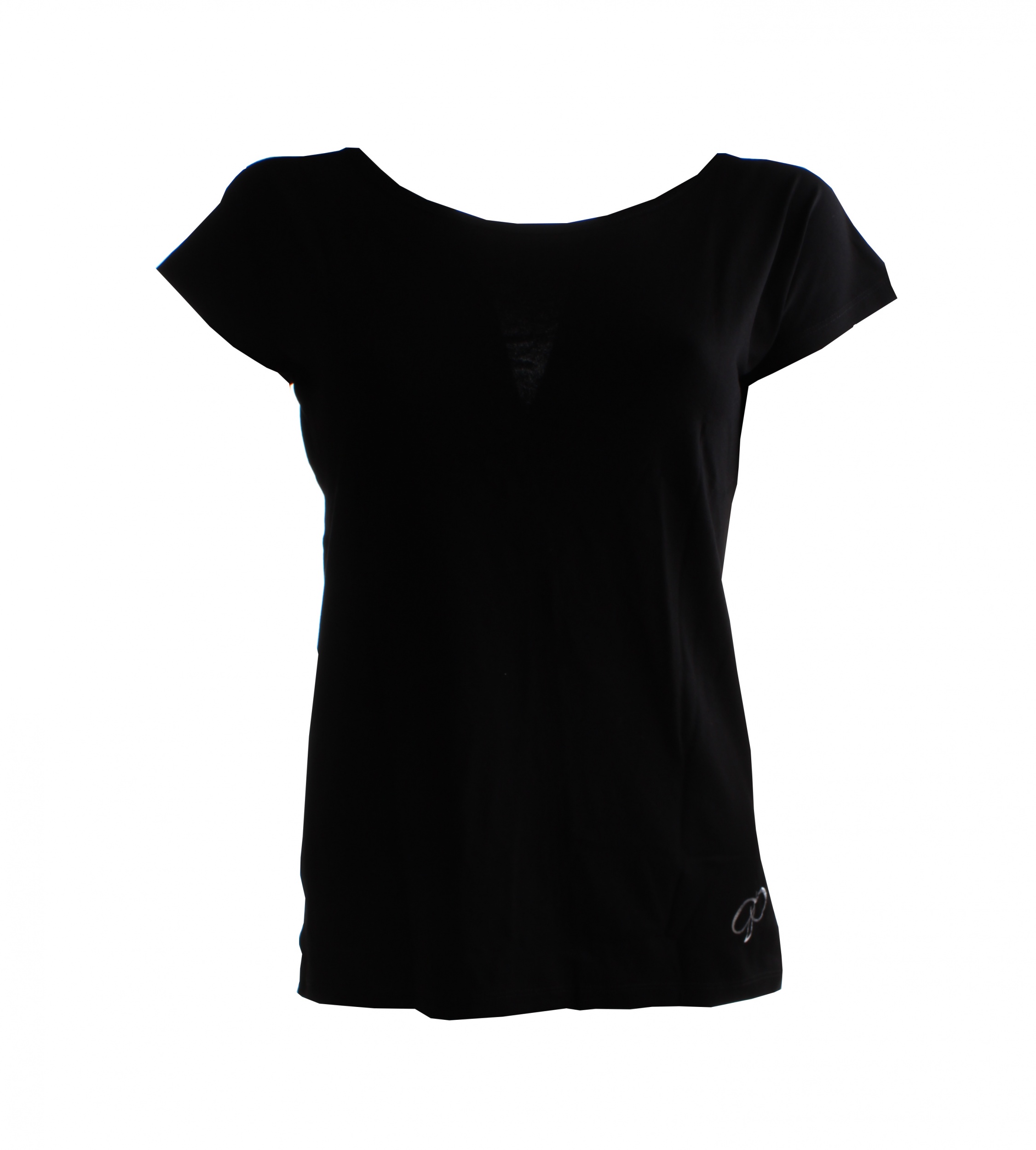 Papillon Sportshirt Mit Offenem Rucken Damen Schwarz Internet Sport Casuals