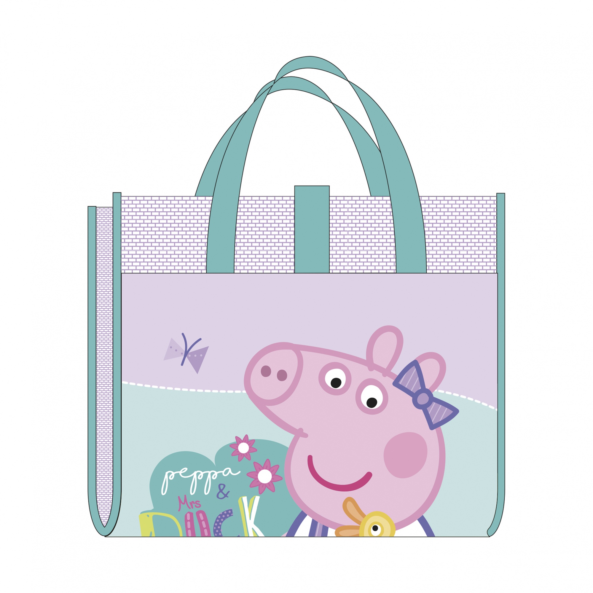 Beach Bag 48cm Golosa Peppa Pig