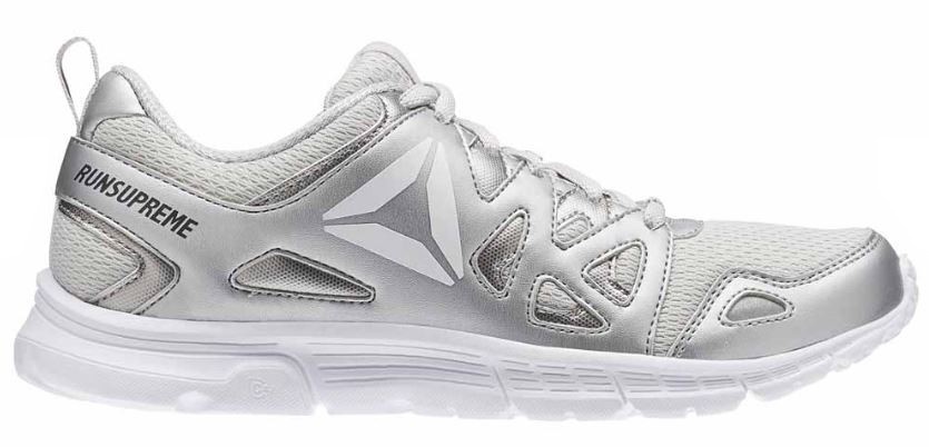 reebok shoes silver