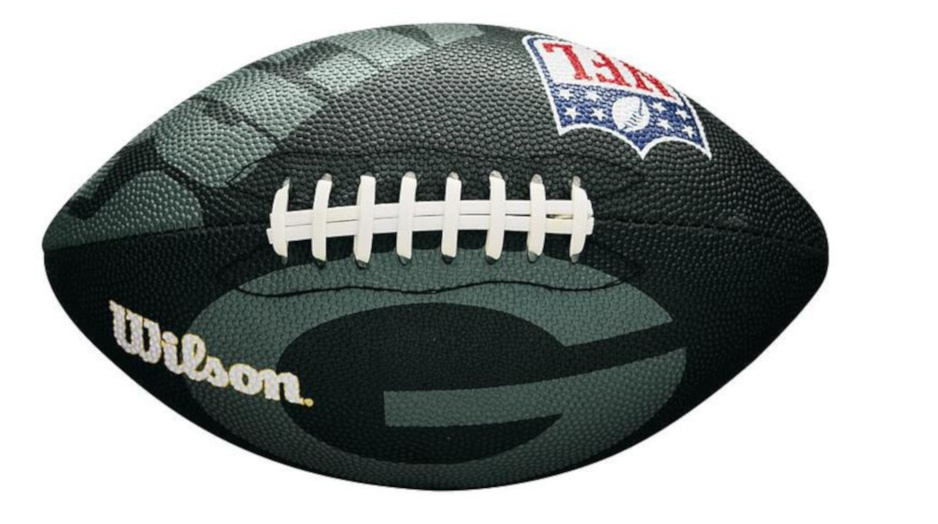schotel Gecomprimeerd Verfrissend Wilson american football NFL Team Logo junior rubber groen/zwart -  Internet-Sport&Casuals
